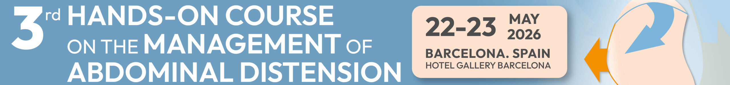 3rd Hands-On Course on the Management of Abdominal Distension